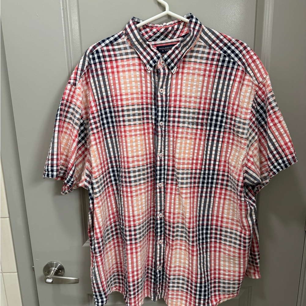 3XB Roundtree & Yorke casual button down shirt